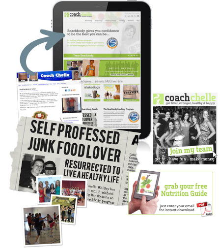 beachbody coach web design